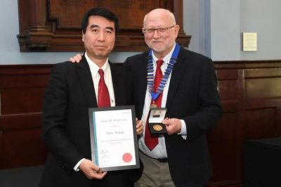 英国伦敦大学学院（UCL）康健院士获得英国声学学会最高奖瑞利奖章